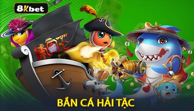 Bắn cá hải tặc được thiết kế với đồ họa 3D sắc nét và sống động Bắn cá hải tặc được thiết kế với đồ họa 3D sắc nét và sống động