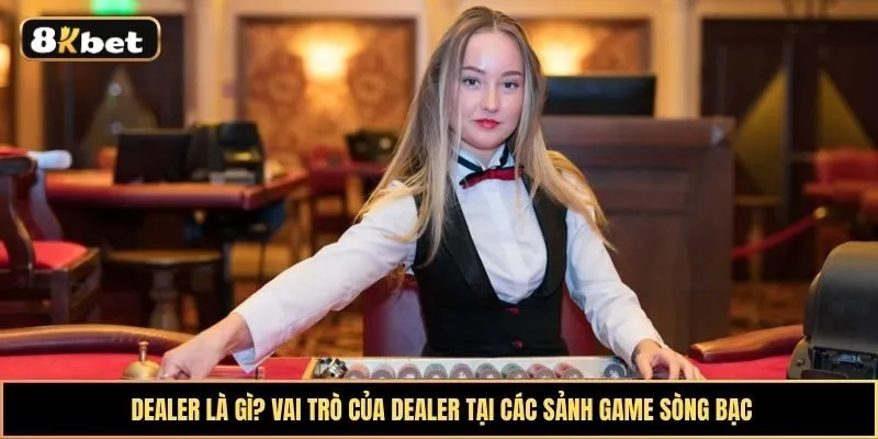 Dealer là gì? Vai trò của dealer tại các sảnh game sòng bạc