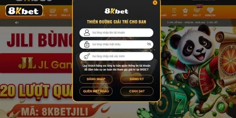 Hướng dẫn đăng nhập 8KBET Hướng dẫn đăng nhập 8KBET
